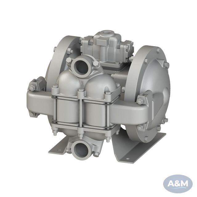 Sandpiper 1 1/2” (40 mm) Metallic AODD Ball Valve Pump