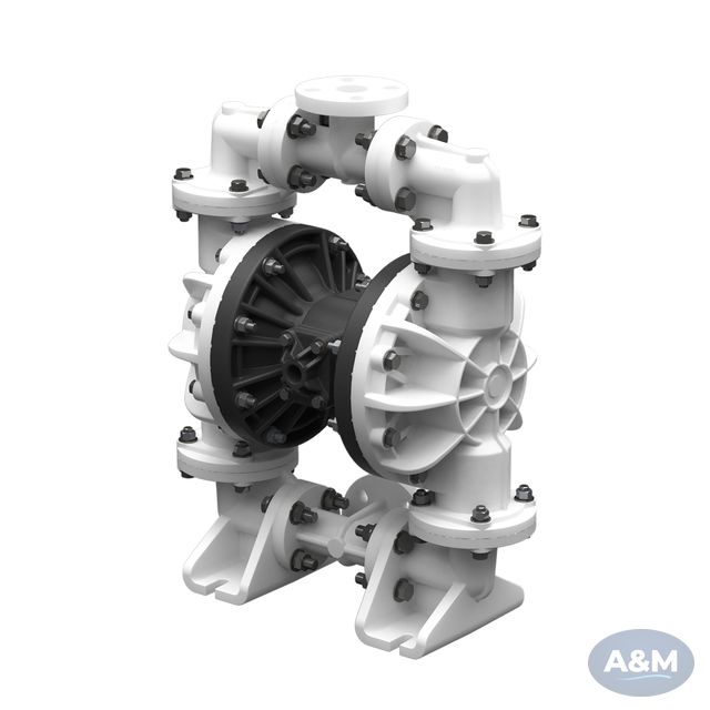 Sandpiper 1 1/2” (40 mm) Non-Metallic AODD Ball Valve Pump
