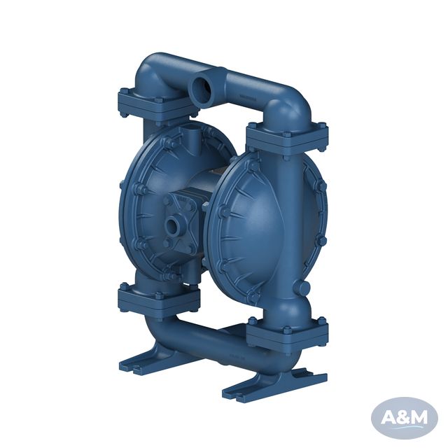 Sandpiper 1 1/2” (40 mm) S15 Metallic AODD Ball Valve Pump