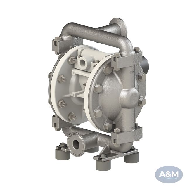 Sandpiper ½” & 1” (13 & 25mm) Metallic AODD Ball Valve Pumps