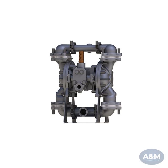 Sandpiper 1” & 2” (25 mm & 50 mm) Metallic FDA AODD Ball Valve Pumps