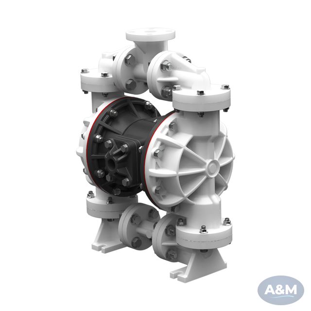 Sandpiper 1” (25 mm) S1F Non-Metallic AODD Ball Valve Pump