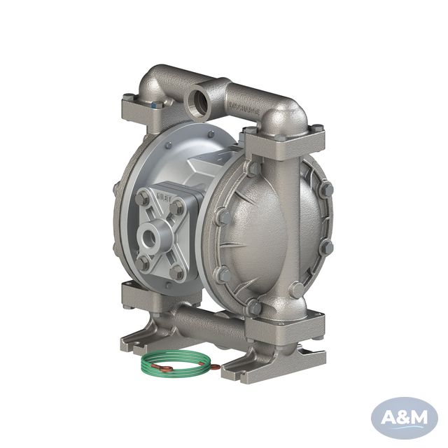 Sandpiper 1” (25 mm) U1F Metallic AODD Ball Valve Pump