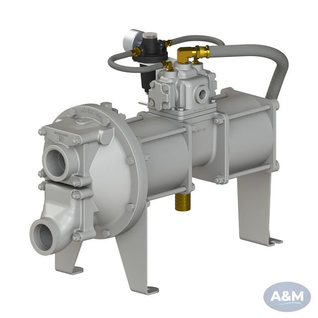Sandpiper 2” (50 mm) Metallic 2:1 High-Pressure Flap Valve Pump