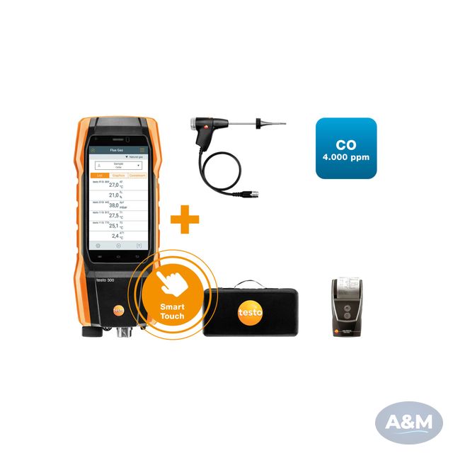 testo 300 NEXT LEVEL kit 2 with printer