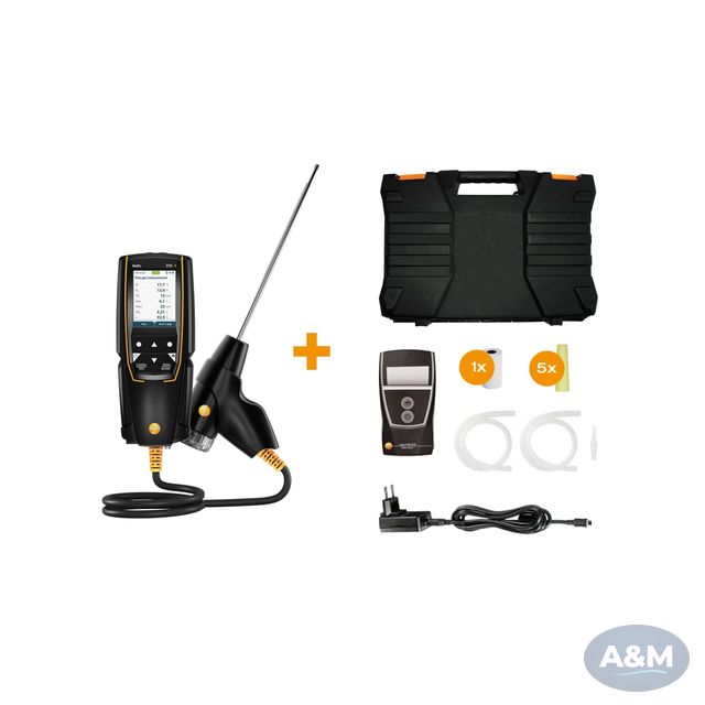 testo 310 II – Flue gas analyzer with printer