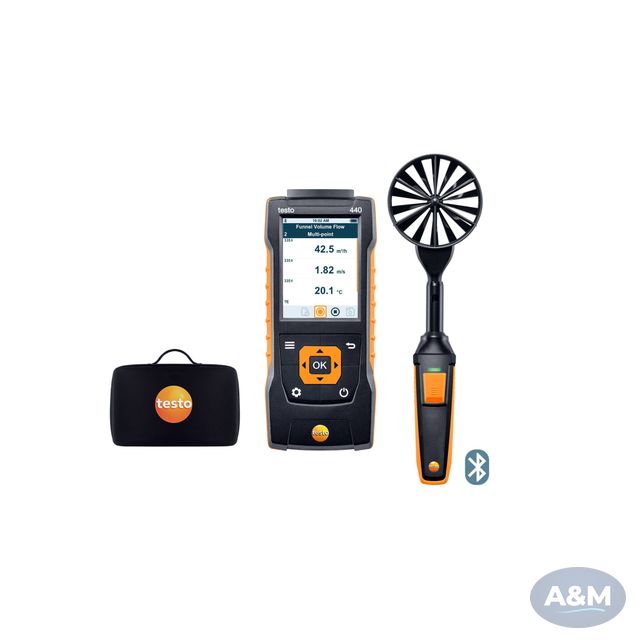 testo 440 100 mm Vane Kit with Bluetooth®