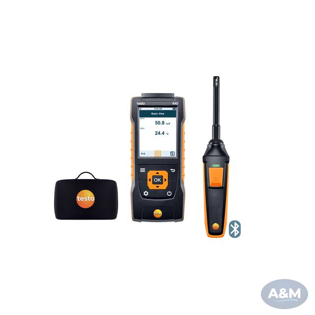 testo 440 Humidity Kit with Bluetooth®