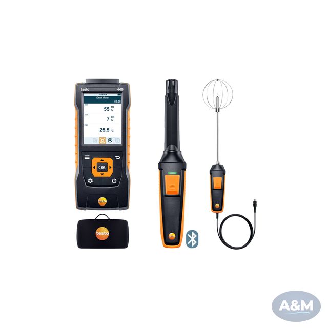 testo 440 Indoor Comfort ComboKit with Bluetooth®