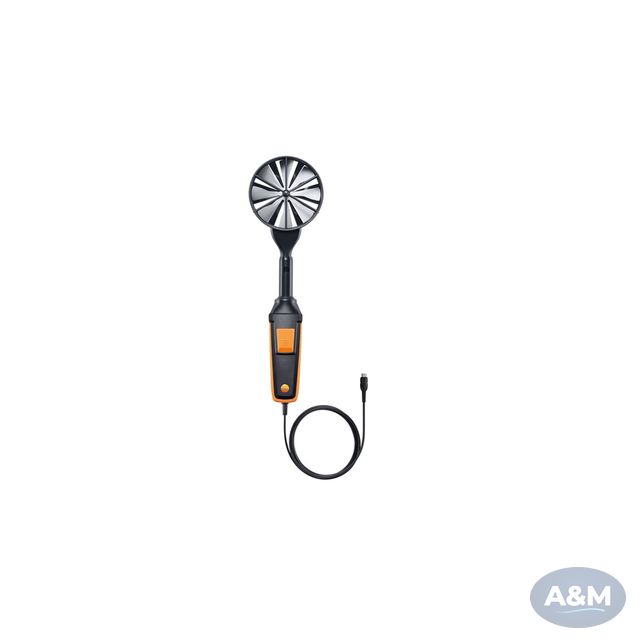 testo High-precision vane probe (Ø 100 mm, digital)