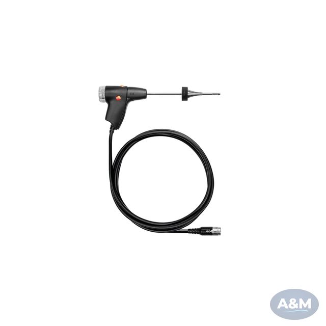 testo Modular flue gas probe, 180 mm, Ø 6 mm, Tmax 500°C