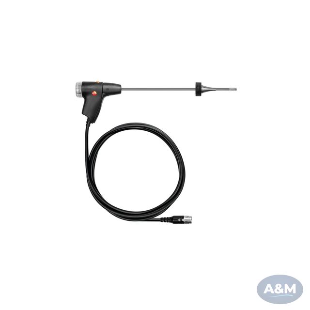 testo Modular flue gas probe – 300 mm, Ø 6 mm, Tmax 500°