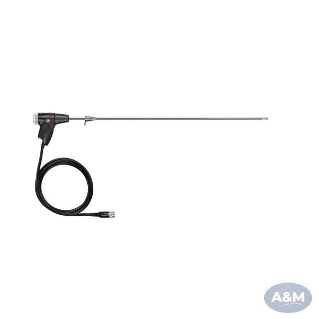 testo Modular flue gas probe, 700 mm, Ø 8 mm, Tmax 500 °C