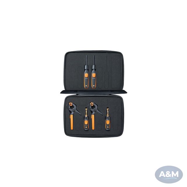 testo Smart Probes AC & refrigeration test kit plus