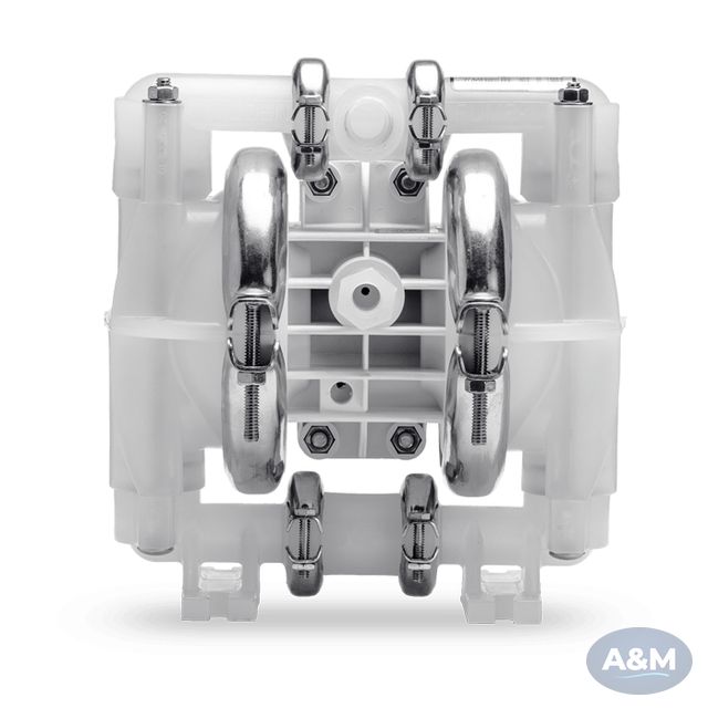 Wilden 13 mm (1/2 in.) Accu-Flo Clamped Plastic (A1)