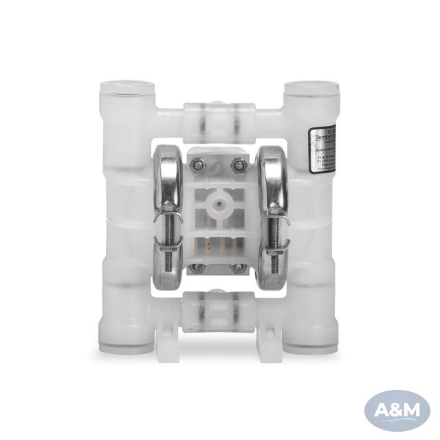 Wilden 6 mm (1/4 in.) Accu-Flo Clamped Plastic (A.025)